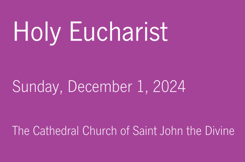 The First Sunday of Advent