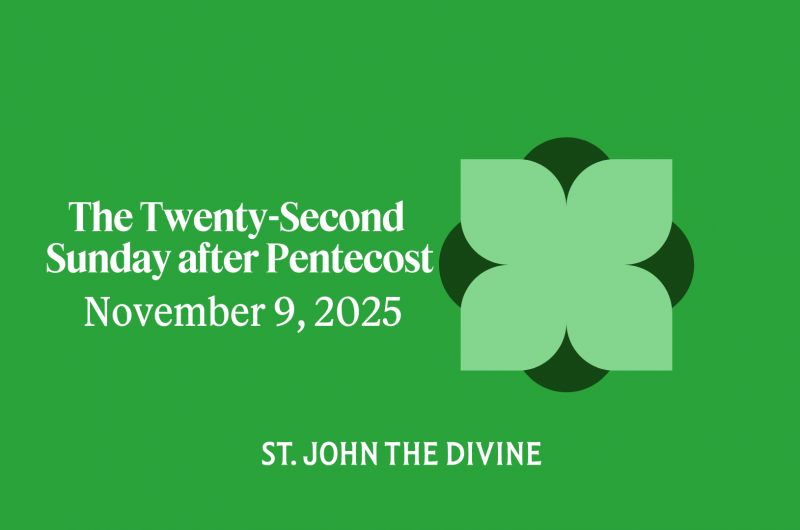 The Twenty-Second Sunday after Pentecost