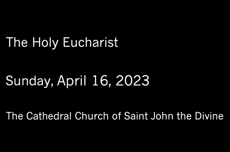 Second Sunday of Easter, Year A - April 16, 2023